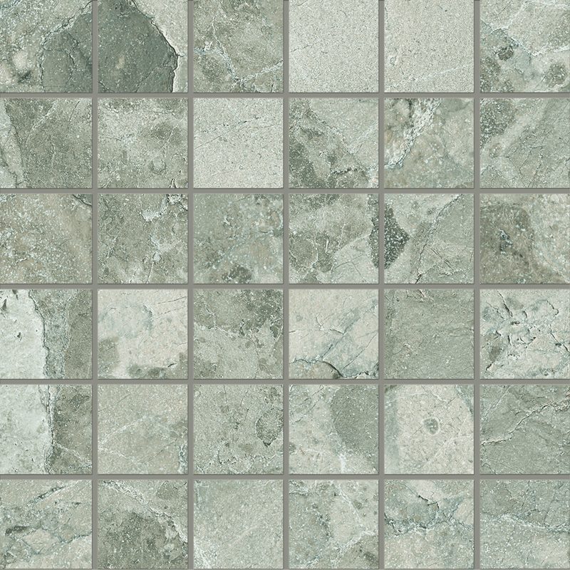 Matera Stone Mosaico Dark Grey