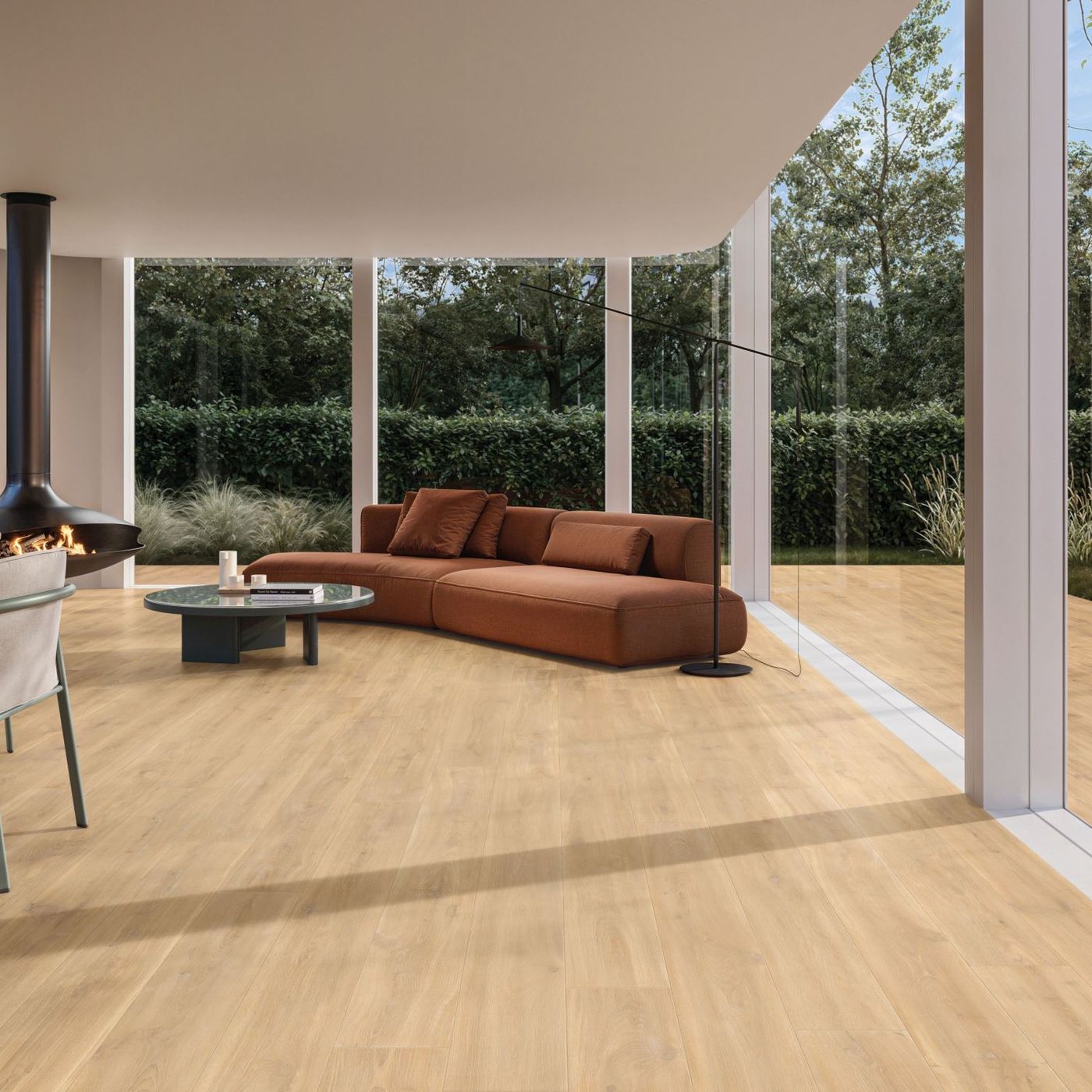 4EVER Natural installed in a finished interior
