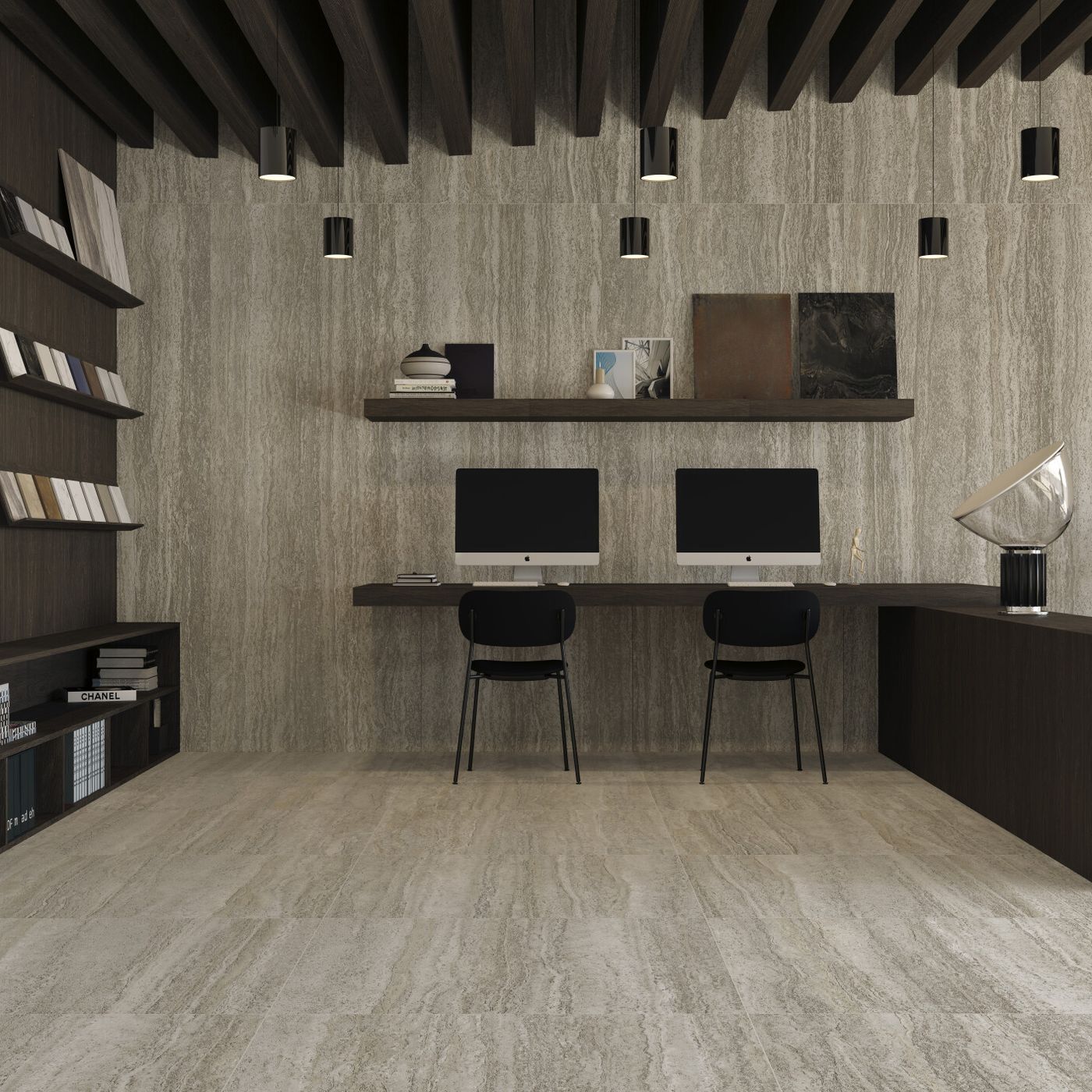 Arte Mocha installed in a finished interior