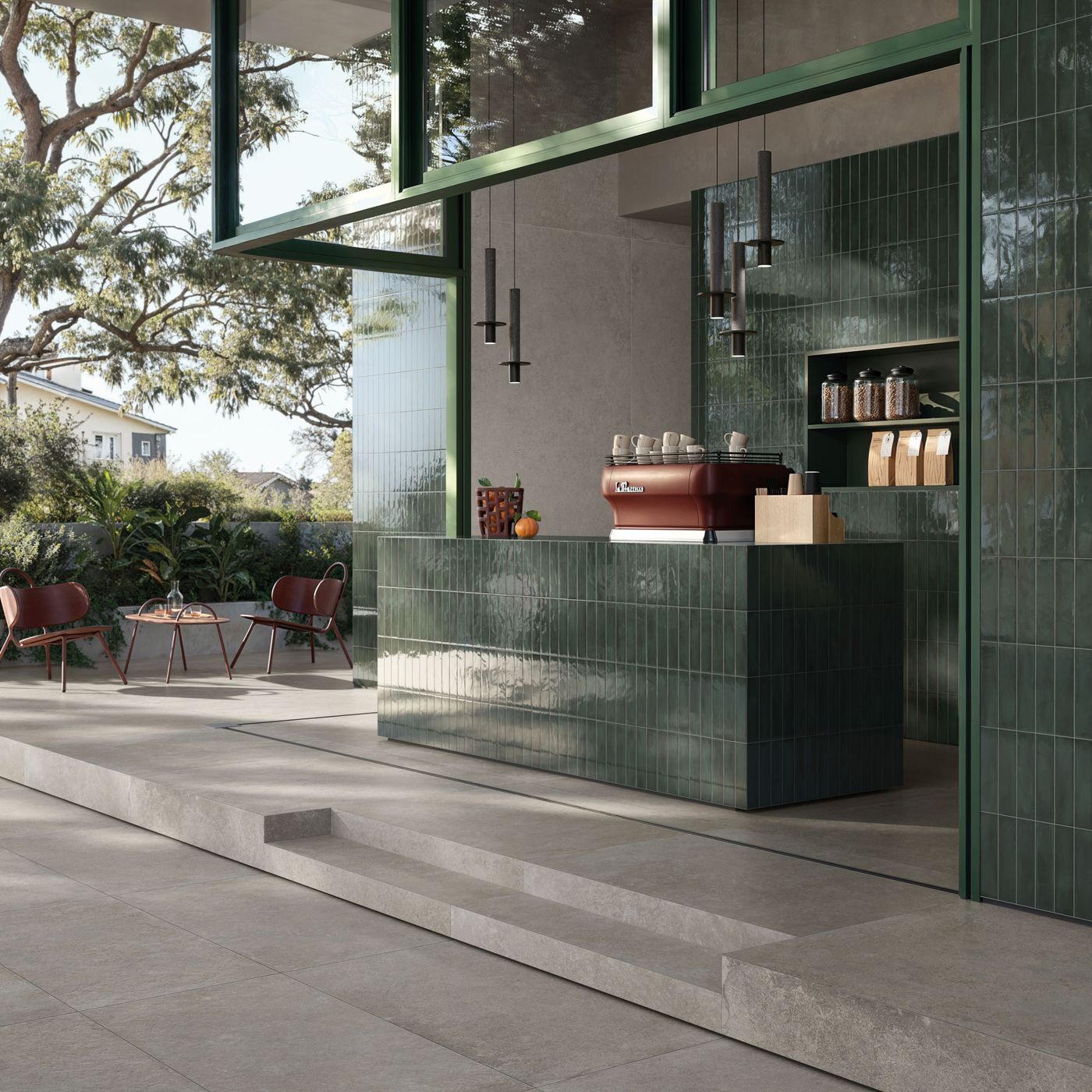 Bricksy Emerald installed in a finished interior