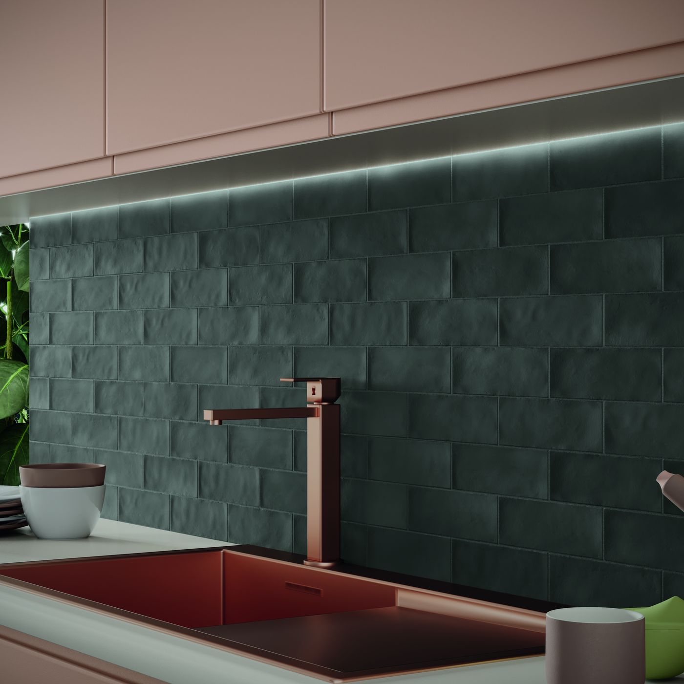 Ispal Black 2.5x8 installed in a finished interior