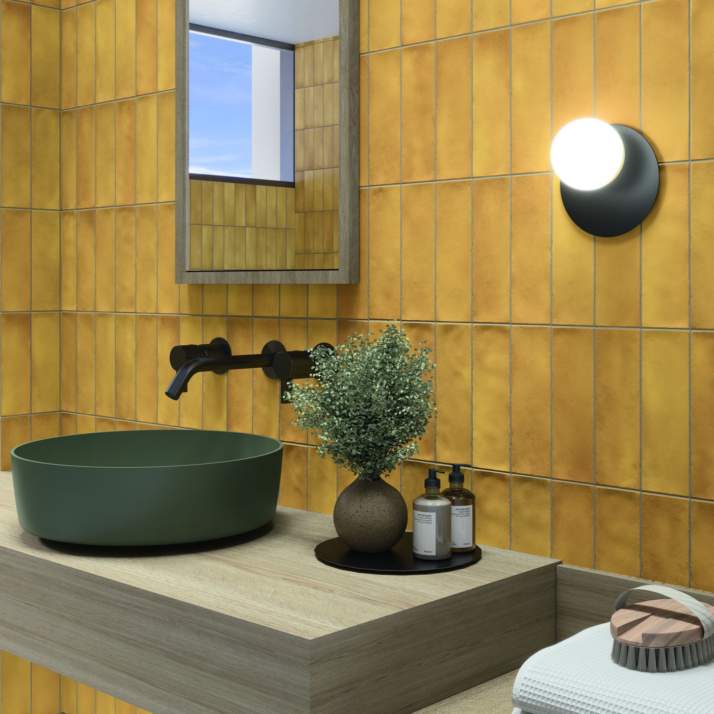 Ispal Honey 2.5x8 installed in a finished interior