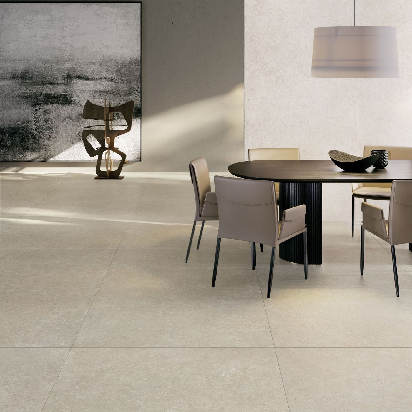 Kalkarea Sand installed in a finished interior