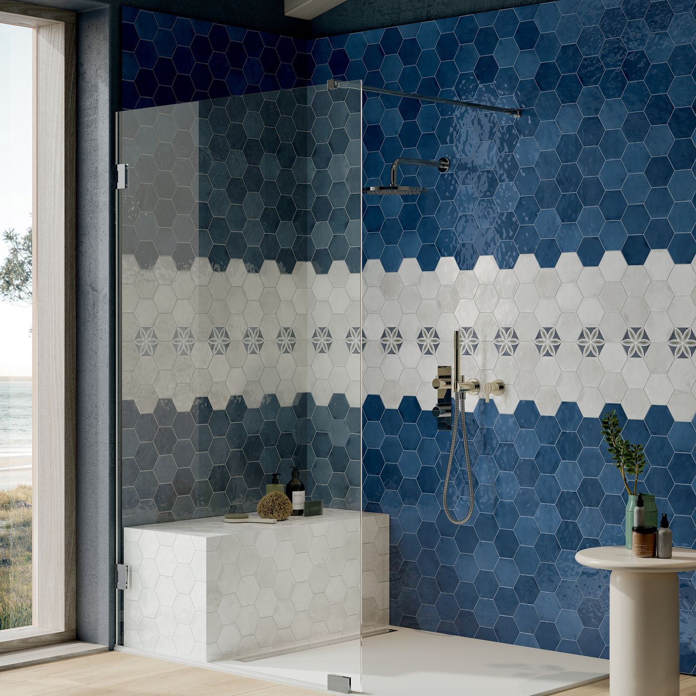 Small Navy installed in a finished interior