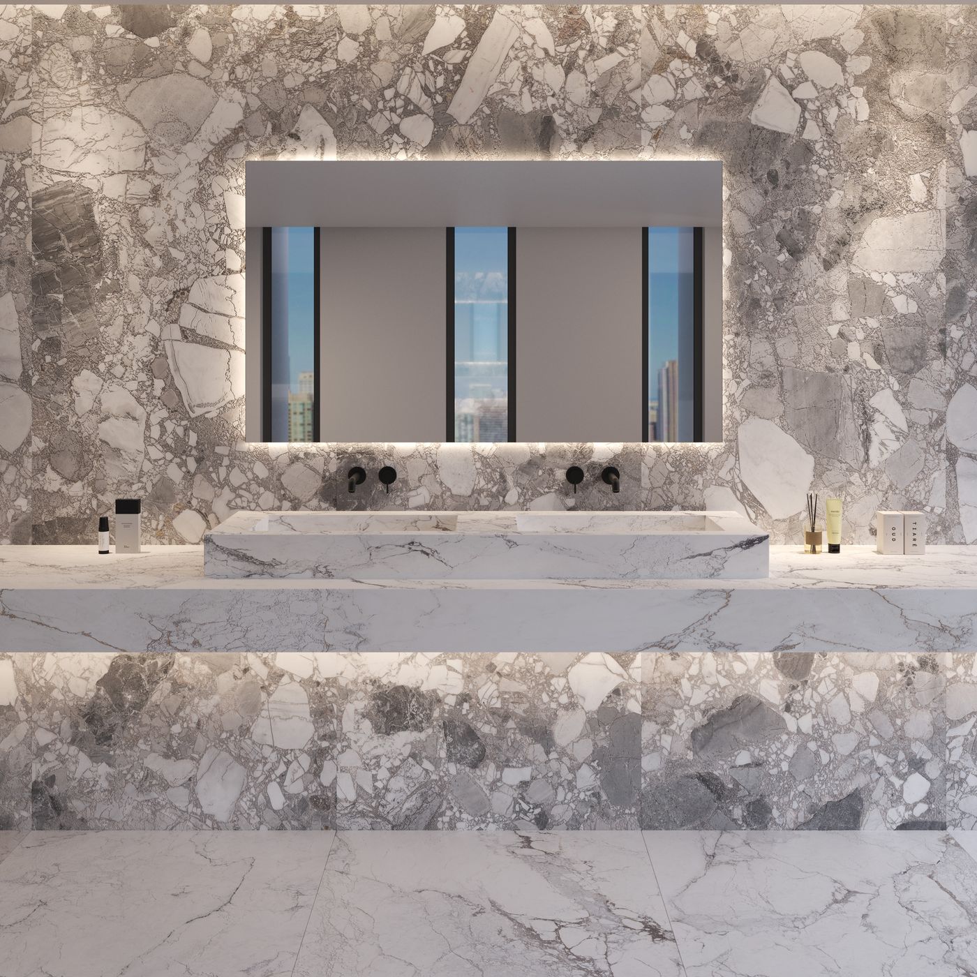 Sublime Cliff installed in a finished interior