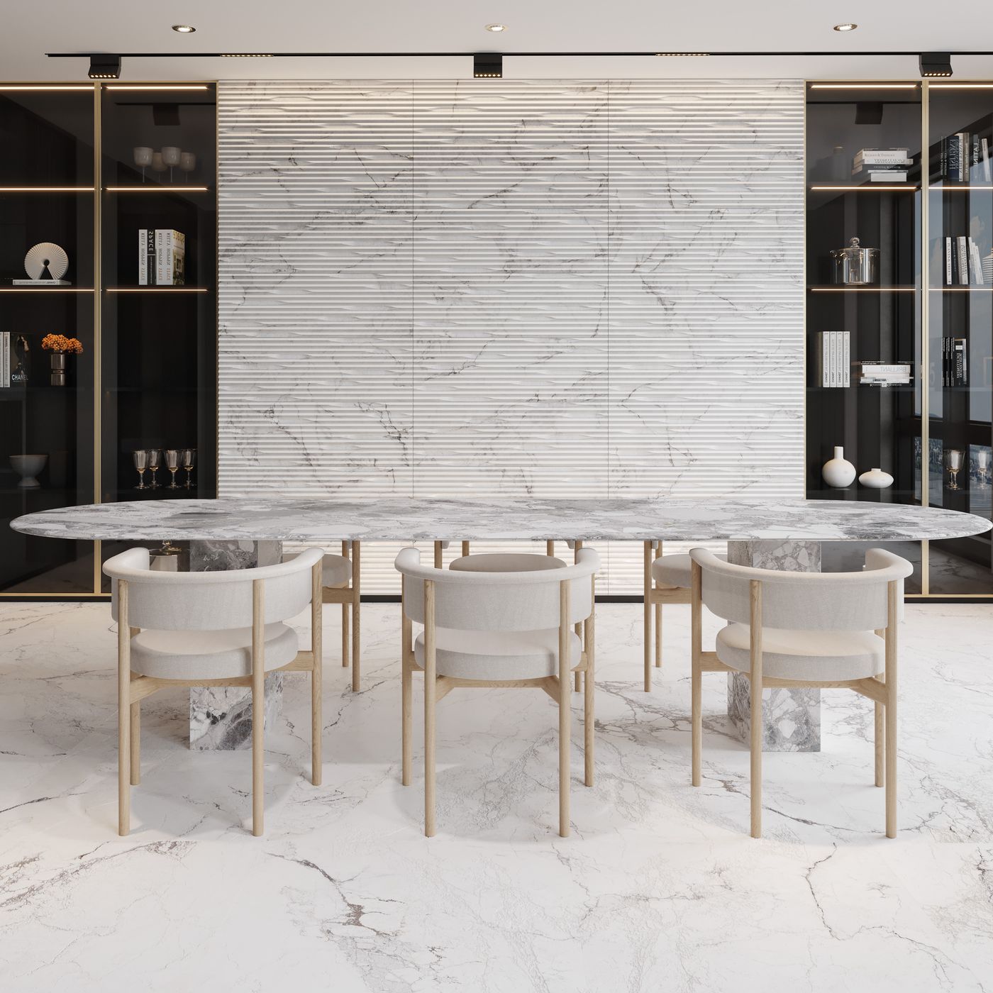 Sublime Iceberg installed in a finished interior