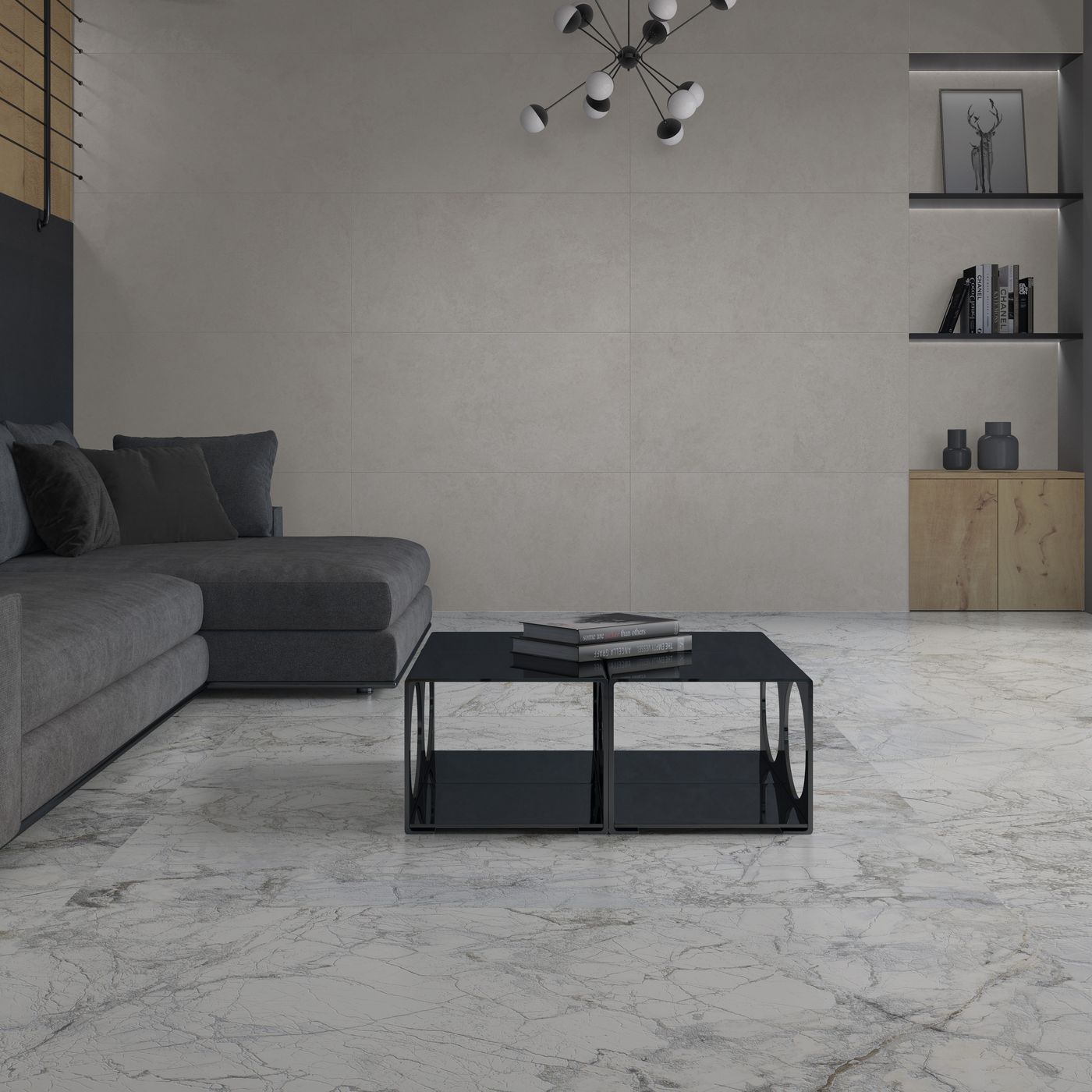 Supreme White — living room