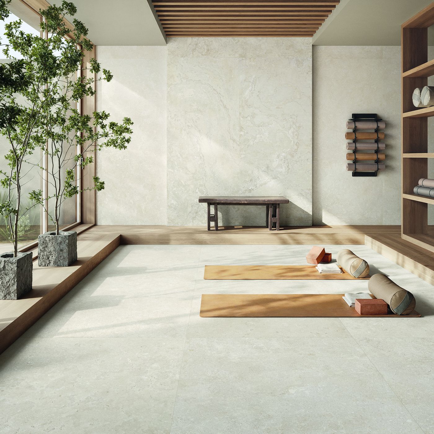 Unique Bourgogne Minimal Blanc installed in a finished interior