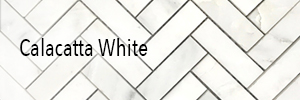 Arabescato White Herringbone