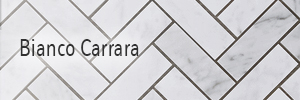 Bianco Carrara Herringbone